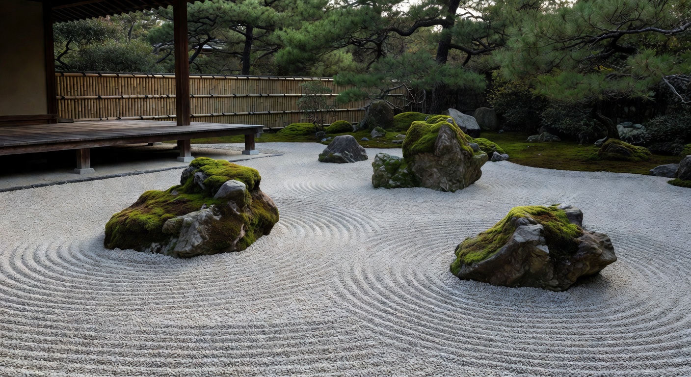 枯山水庭園